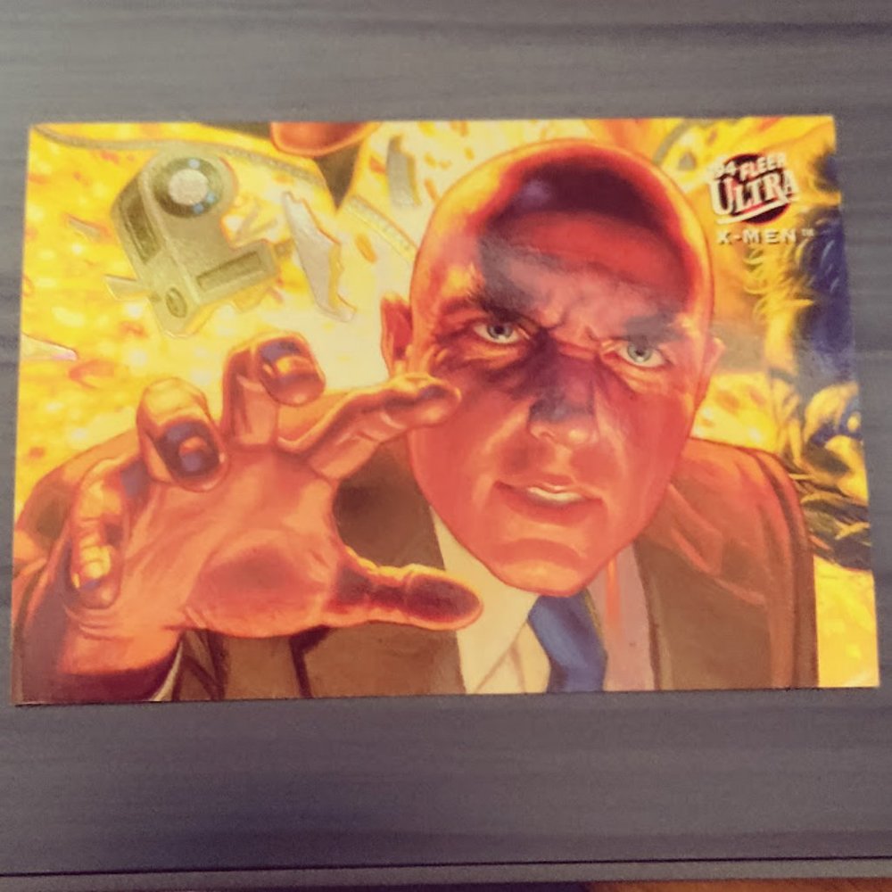 94 Fleer Ultra X-Men Professor X Trading Card
